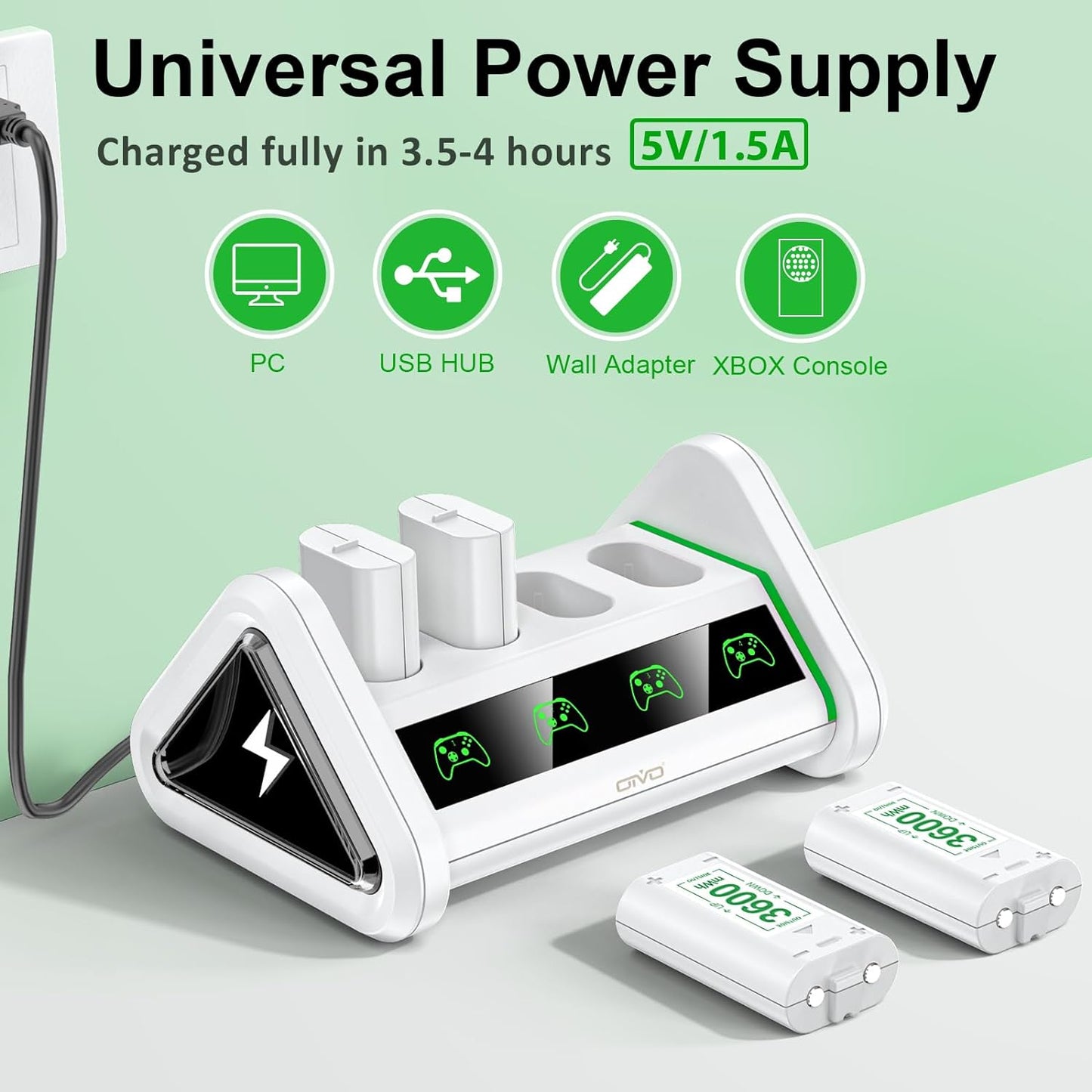 Rechargeable Battery Pack for Xbox One/Xbox Series X|S