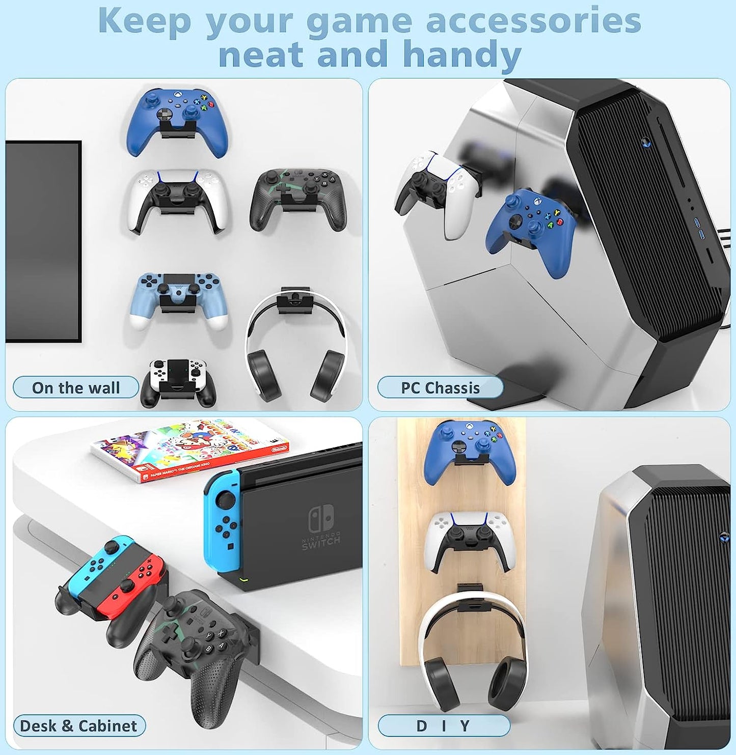 Wall Mount Holder for Controller 4/6/8 Packs | OIVO