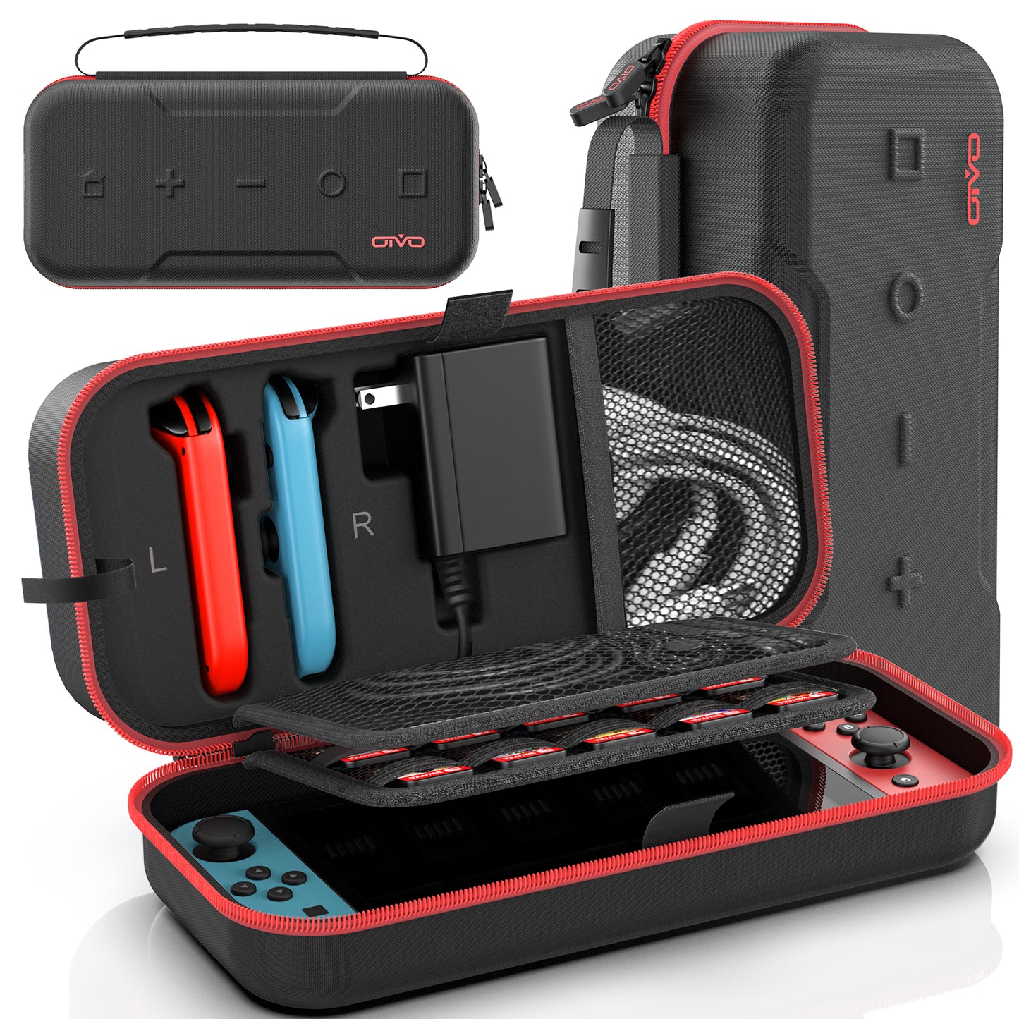 Switch OLED Carrying Case Compatible with Nintendo Switch/OLED Model