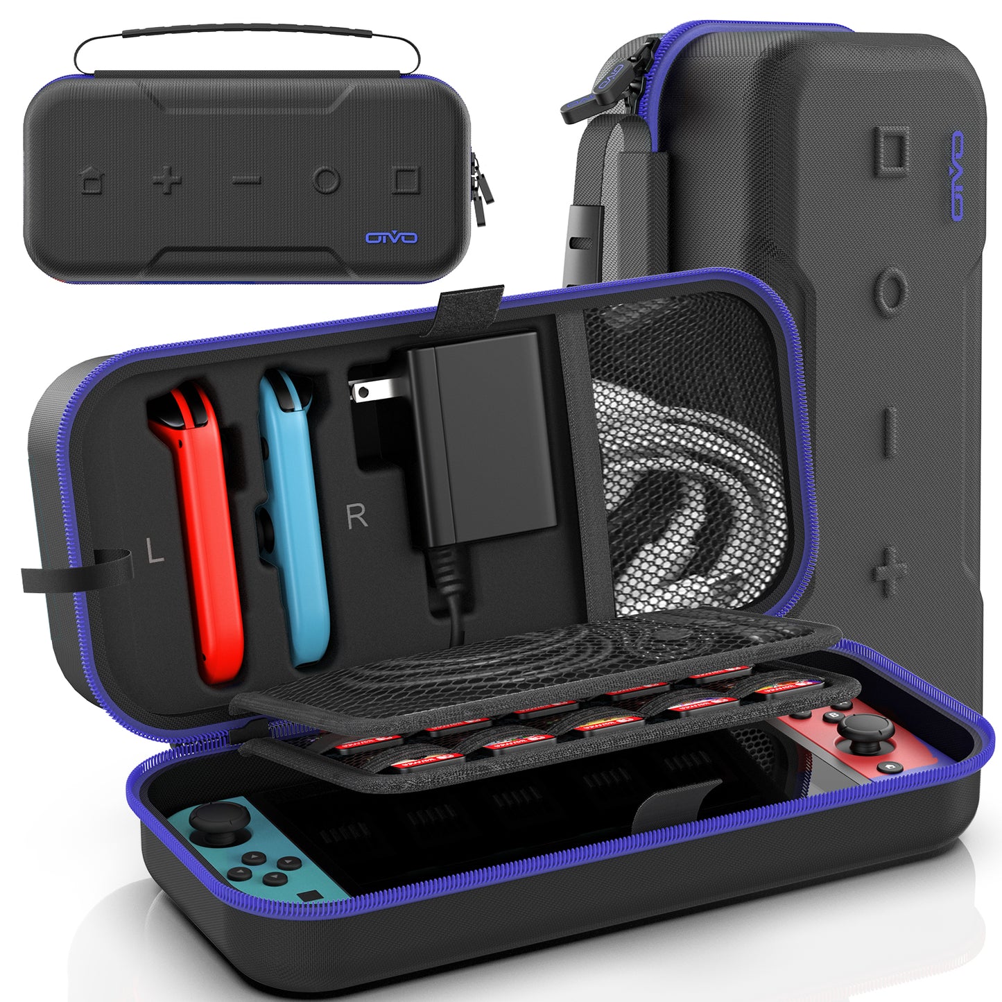 Switch OLED Carrying Case Compatible with Nintendo Switch/OLED Model