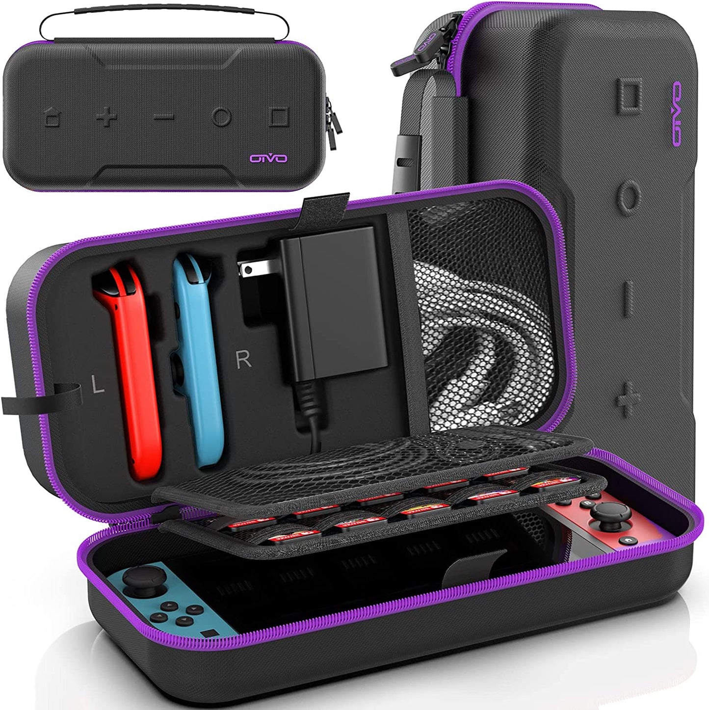 Switch OLED Carrying Case Compatible with Nintendo Switch/OLED Model