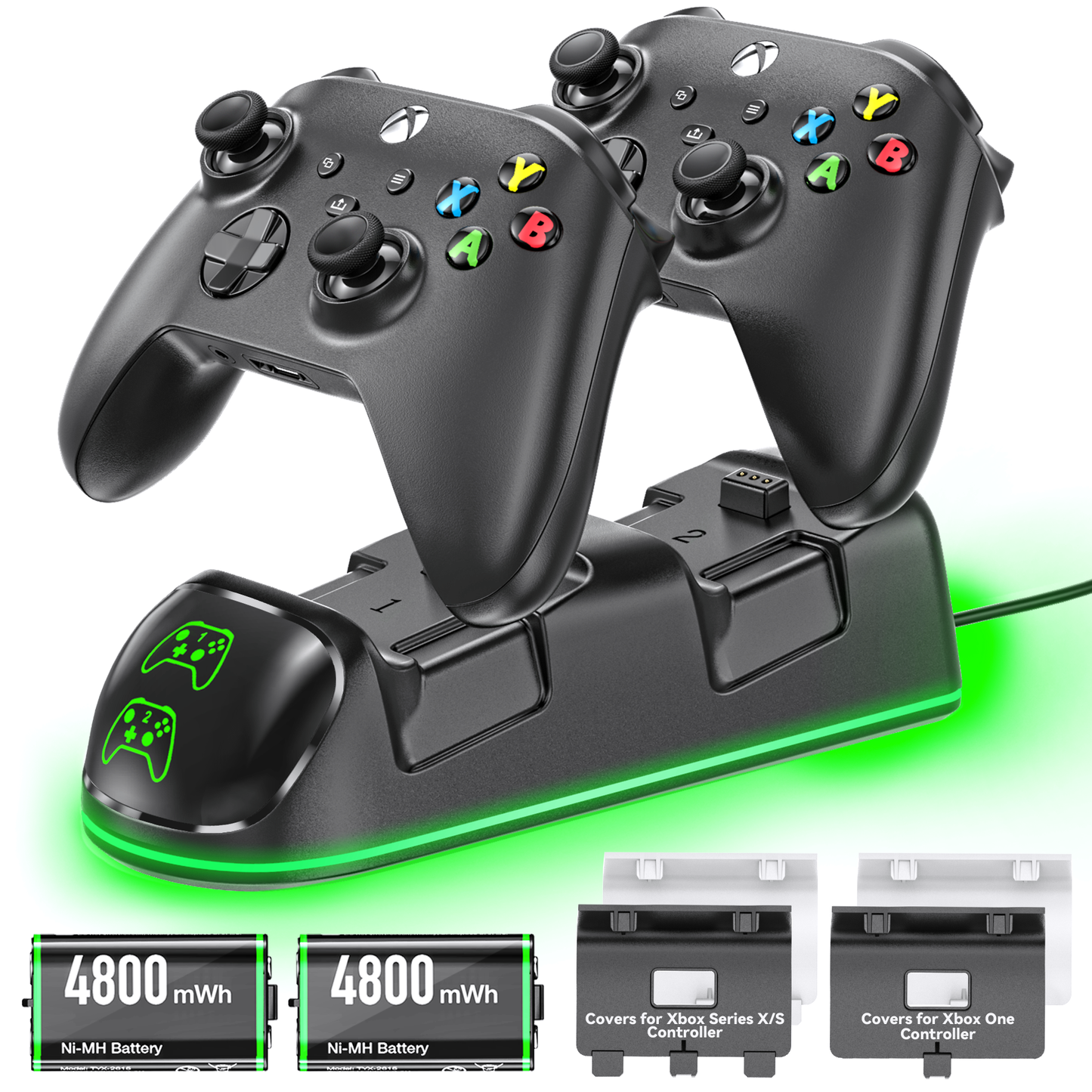 Controller Charger Station Compatible with Xbox Series/One-X/S/Elite