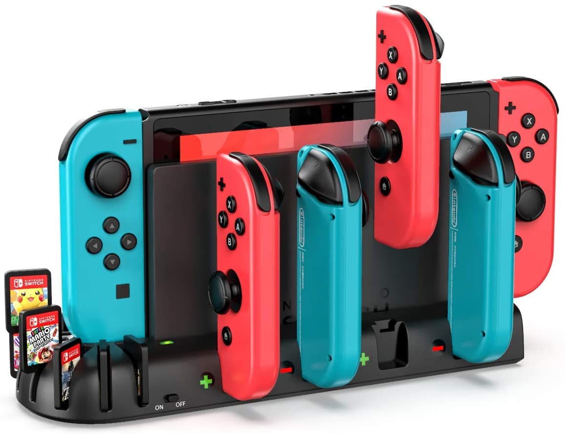 Controller Charger Dock Station Compatible with Nintendo Switch