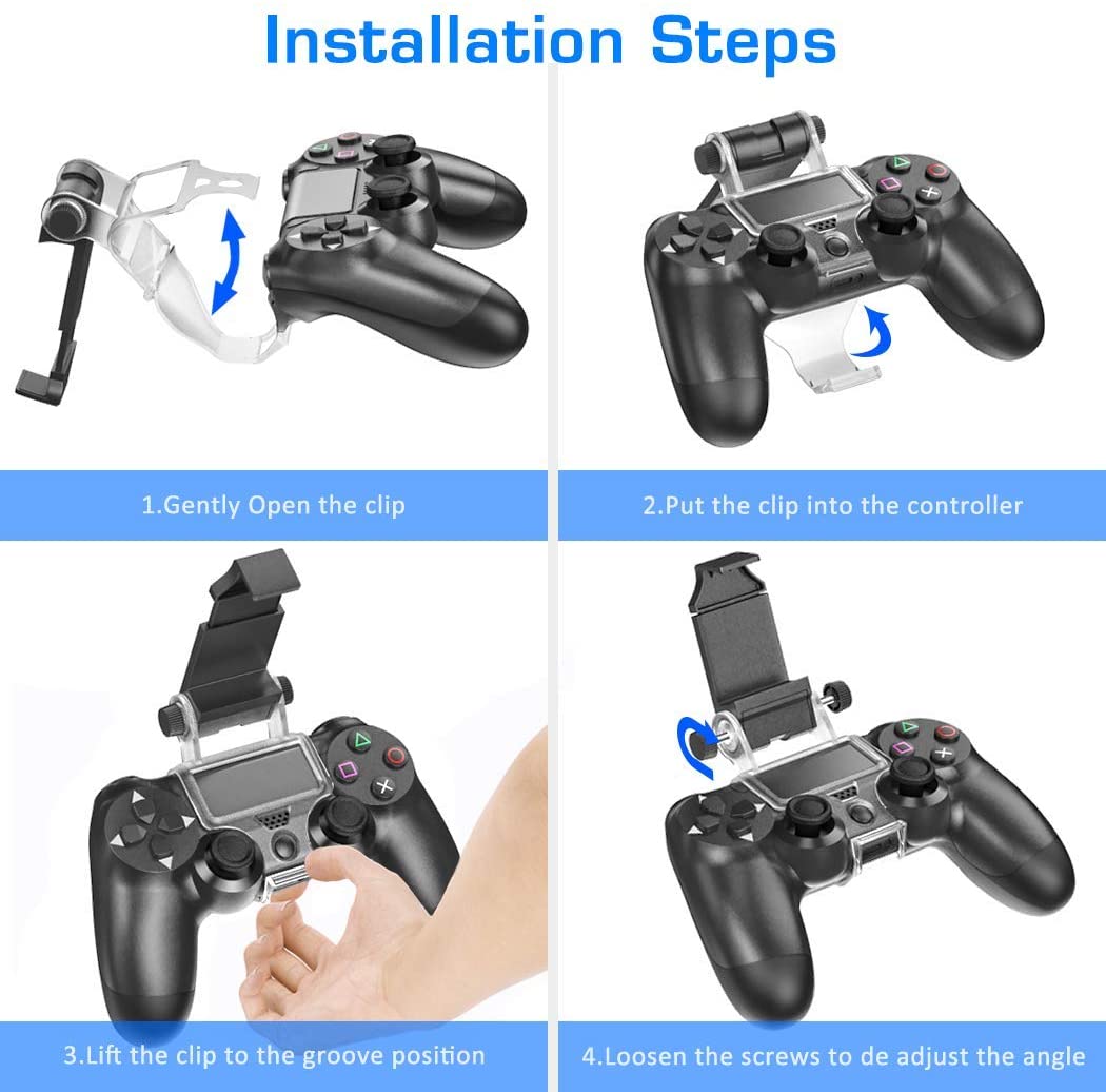 PS4 Controller Phone Remote Play Mount