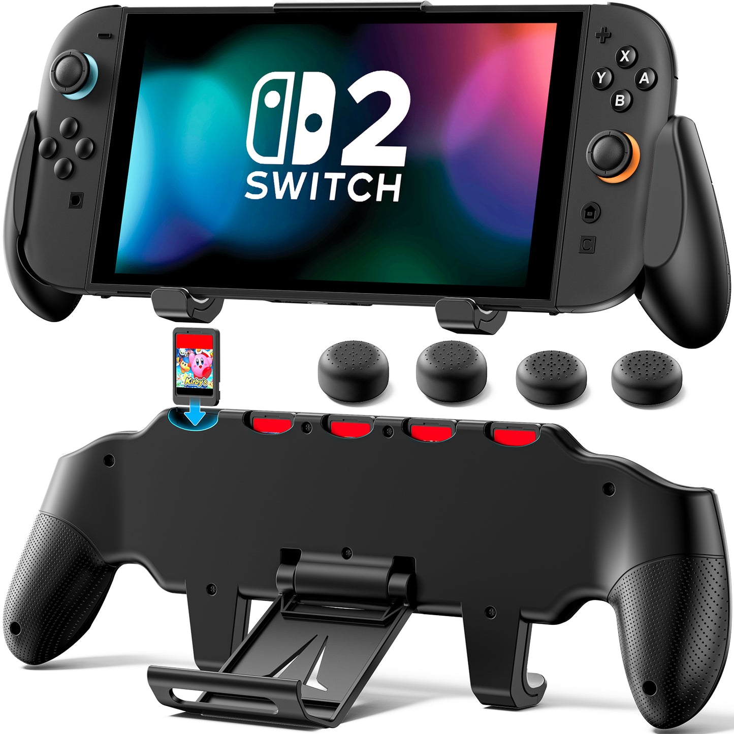 Grip Compatible with Nintendo Switch 2
