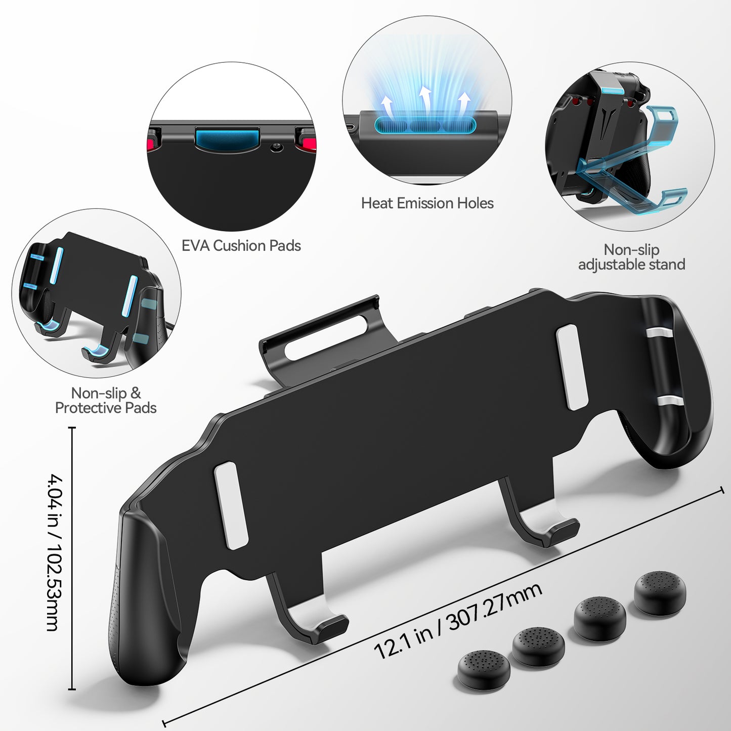 Grip Compatible with Nintendo Switch 2