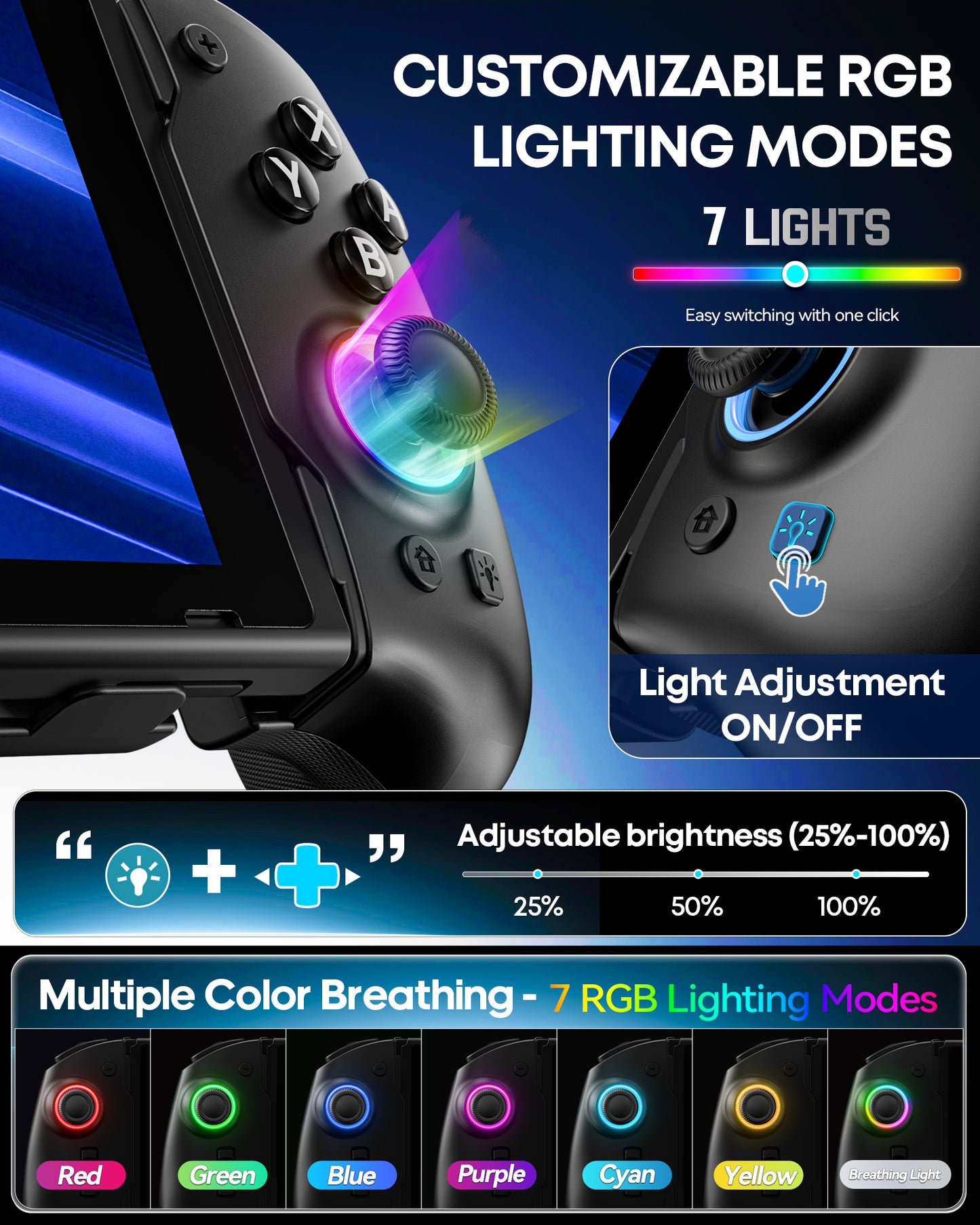Switch 1/ 2 Controller for Original/ OLED/ Switch 2