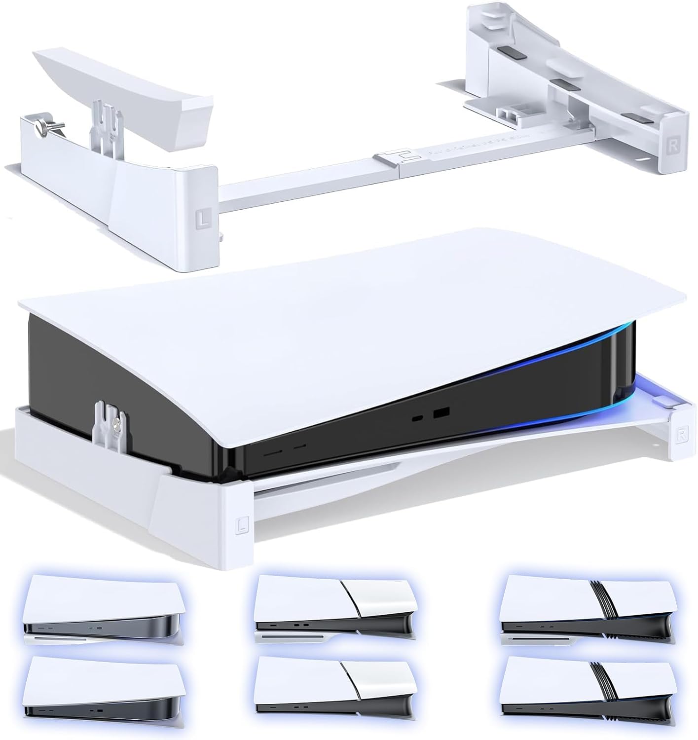 OIVO PS5/Slim/Pro Horizontal Stand for Disc & Digital Console