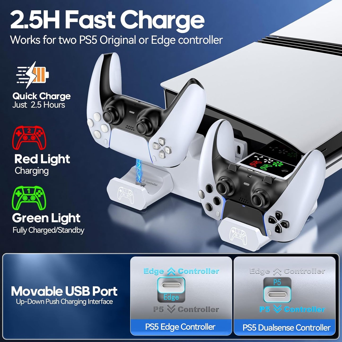 PS5/Slim/Pro Horizontal Stand
