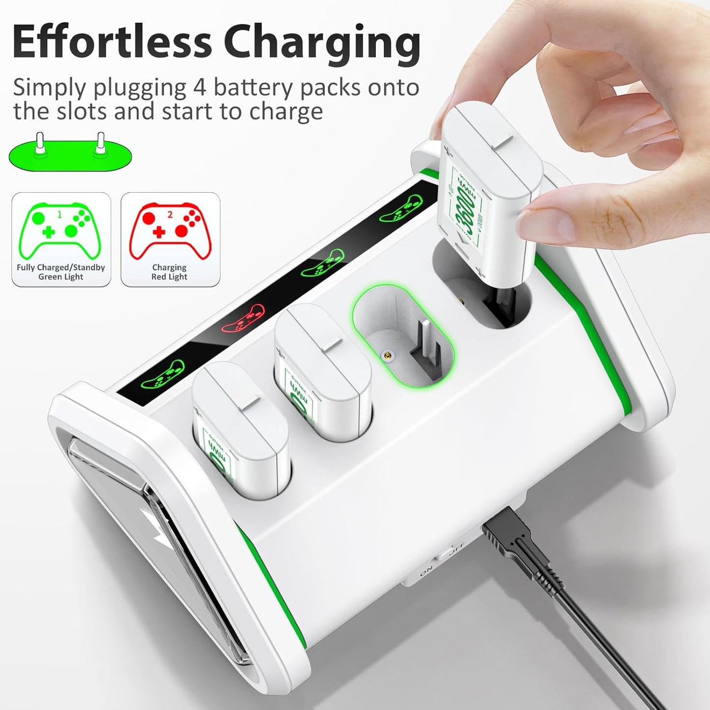 Rechargeable Battery Pack for Xbox One/Xbox Series X|S
