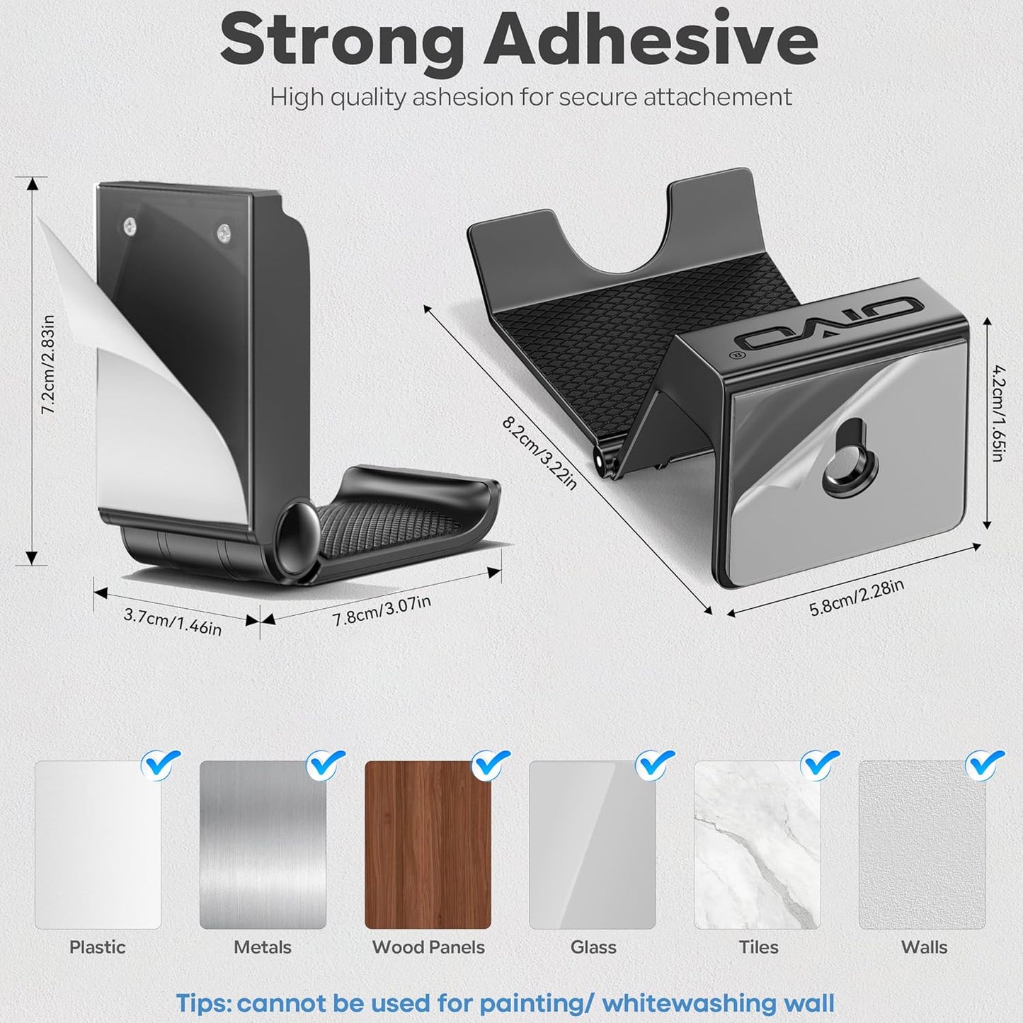 OIVO Controller & Headset Wall Mount Holder Stand