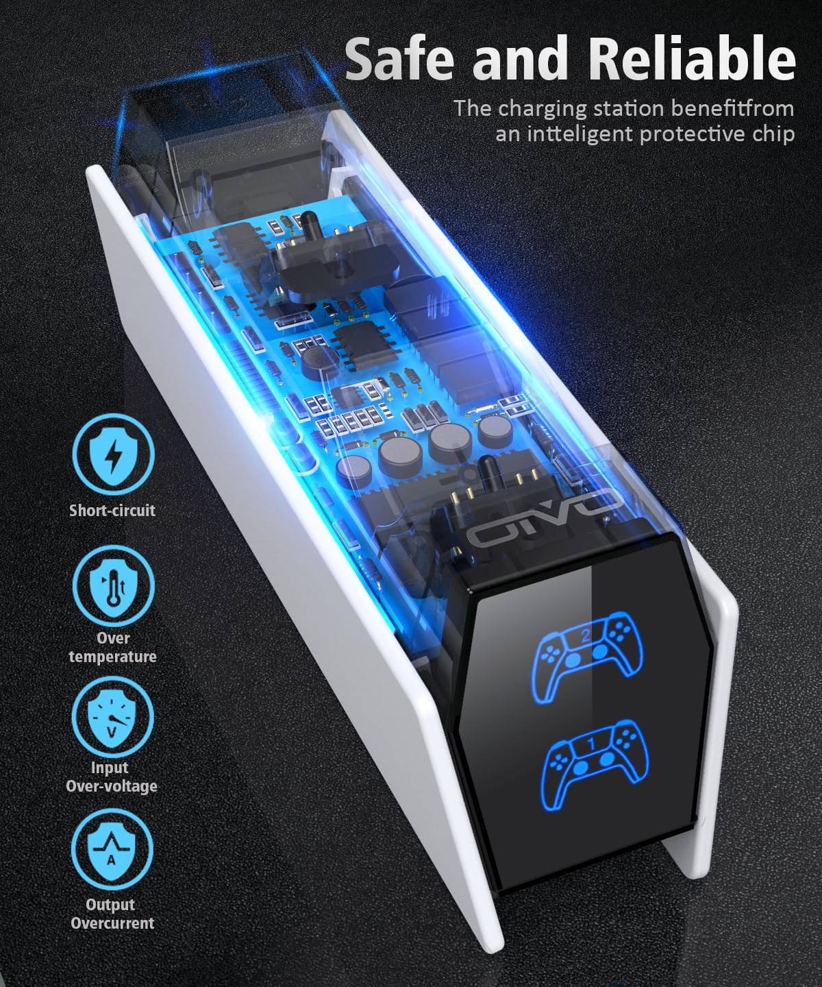 OIVO PS5 Controller Charging Station