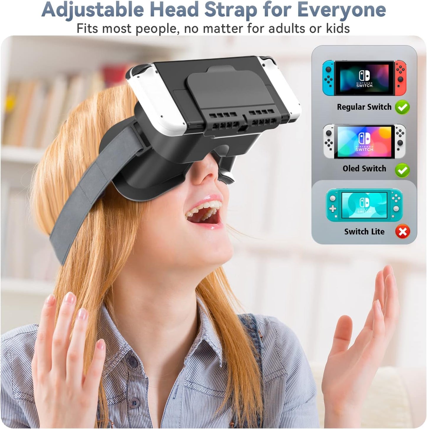 Switch VR Headset Designed for Switch & Switch OLED