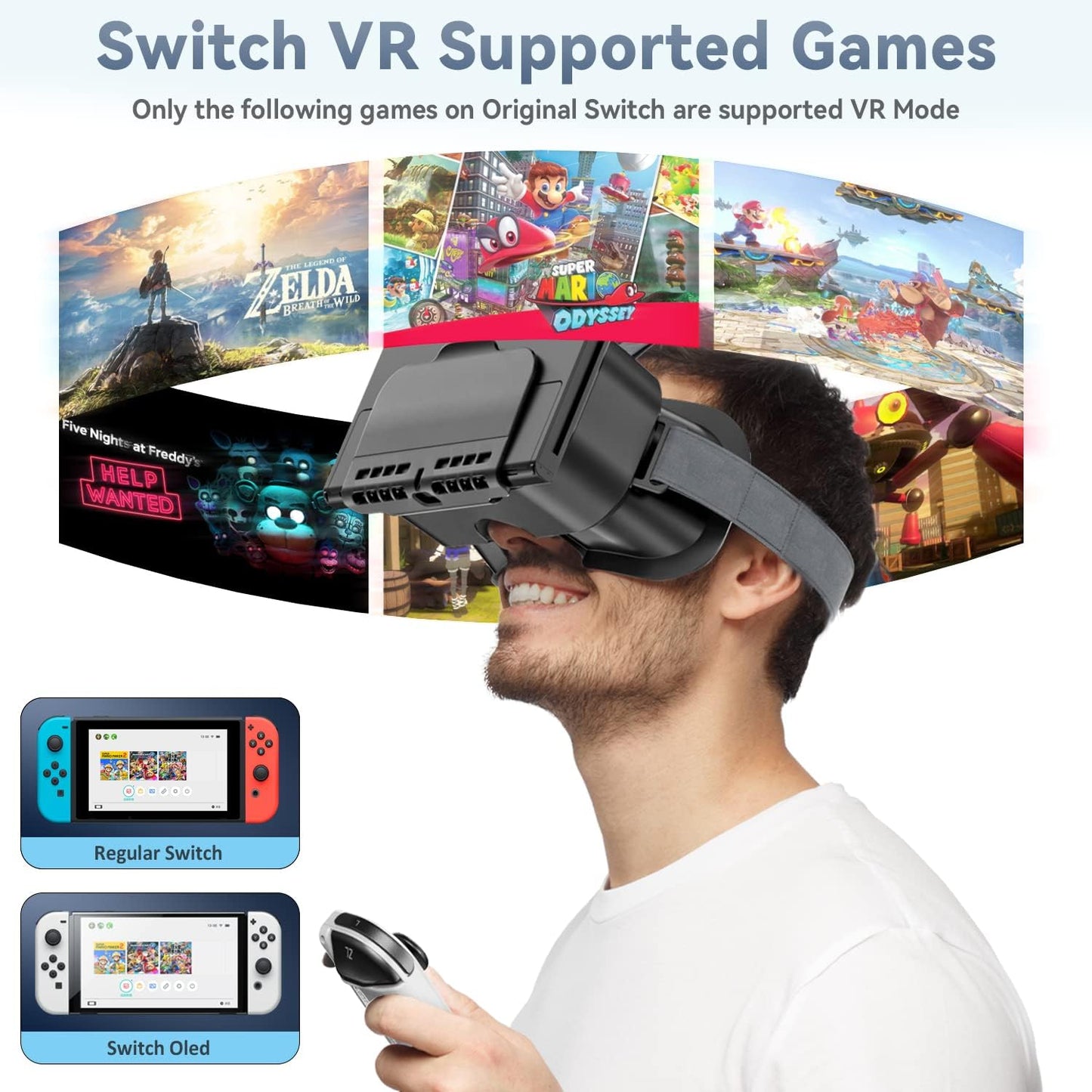 Switch VR Headset Designed for Switch & Switch OLED