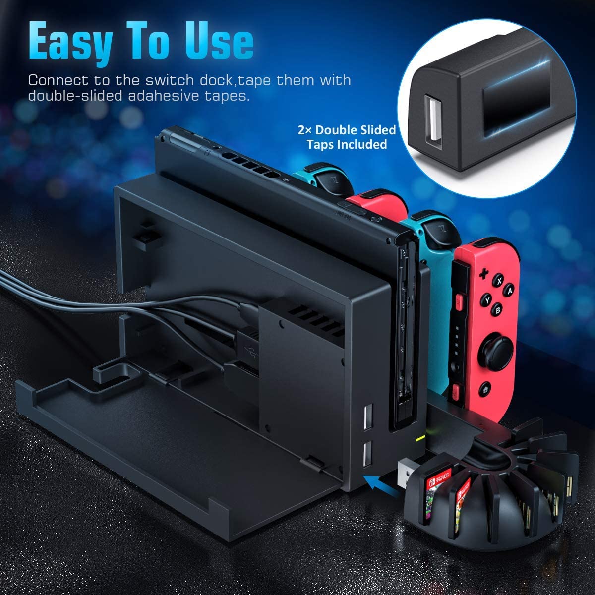 Controller Charger Station Compatible with Switch | KDD OIVOGAMES