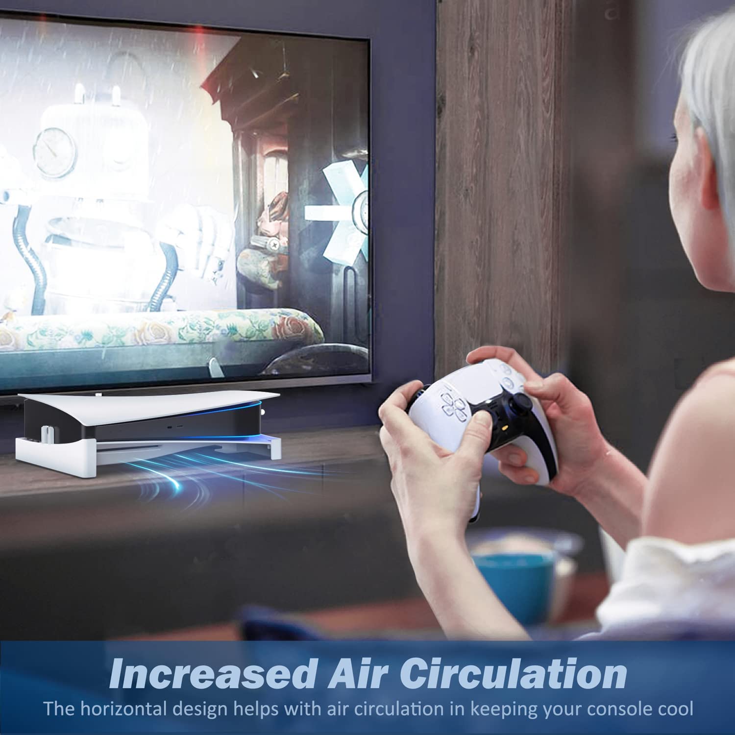PS5 Horizontal Stand | OIVO – OIVOGAMES