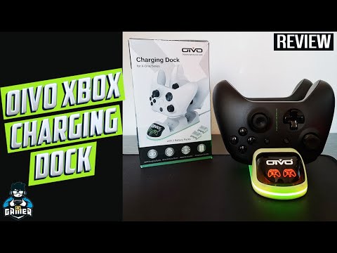 OIVO XSX Station de charge pour manette Xbox avec 2 packs de batteries  rechargeables pour manette Xbox Series X/S/One/Elite/Core, station de charge  Xbox, kit de charge, station de charge pour manette 